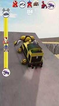 🔥💀 من ينجو من القفزة؟! Lightning McQueen vs Jackson Storm 🌋🚗 #199
