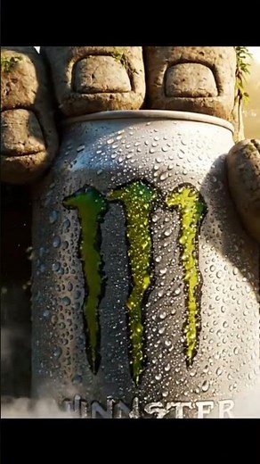 Monster Energy Ad Concept | Ultra-Realistic Surreal Fantasy Commercial | AI Training Showcase"