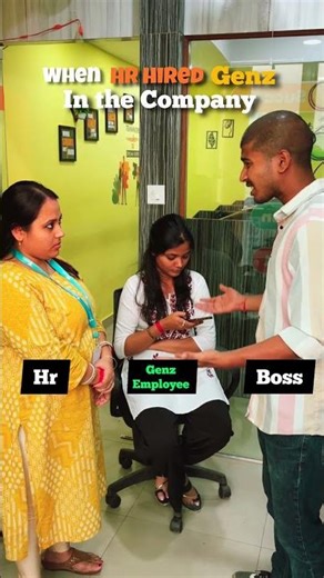 When HR Hires Gen Z In The Company 😂 | Office Comedy Reel