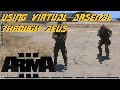ARMA 3 Zeus - Adding Virtual Arsenal through Zeus