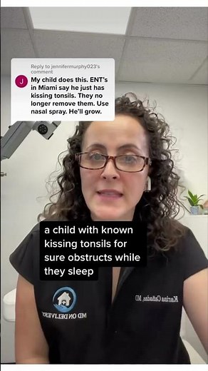 Will my child outgrow their kissing tonsils?
