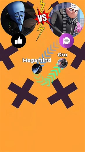 Megamind vs Gru #shorts #megamind #gru