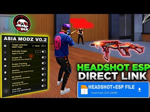 OB52 Body Headshot Pannel + Hologram Hack 😈 Ob52 Ff Config File | Metadata headshot Pannel