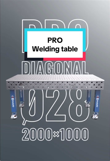 Precision. Stability. Professional welding 🔥 Discover our welding tables and current promotions 👉 shop link in bio #gpph #weldingtable #weldingtables #welding #DC