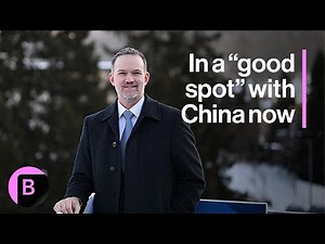 Davos: USTR Jamieson Greer on Trade With EU, Greenland, China Investments in Canada