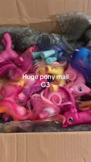 Huge G3 pony mail brushables including cheerilee and pinkie pie #mylittlepony #ponymail #mlpg3 #pinkiepie #pinkiepie