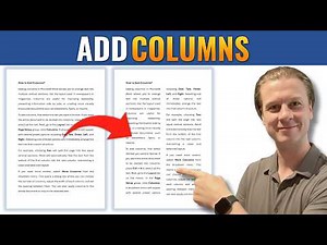 How To Make Columns in Word