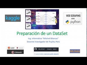 Preparación de un DataSet