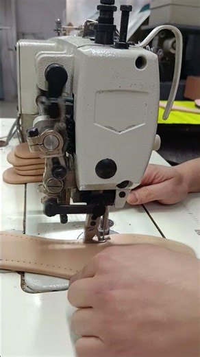 Leather Covered Insole Stitching | Real Shoe Manufacturing Process