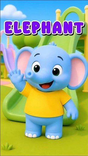 Learn Animals at the Playground! 🛝🐝🐘🐊🦒 | Fun Kids Song by Doggy Doggy Cartoons