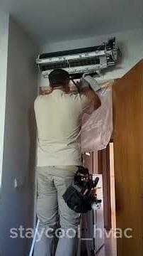 Haier Multi-Split 2×1 Indoor Install 🔧