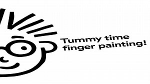 97K views · 253 reactions | Turn the floor into an art studio and keep your baby entertained and engaged during tummy time. Don't worry, mom, it's mess free! | Baby Einstein | Facebook