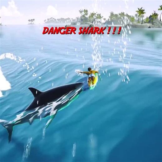 Endless Summer Search For Surf on Instagram: "How to prevent shark attacks. Get shark repellent. Warning: it only works in video games. Surfers Code for PC on Steam with a free demo. Link in bio."