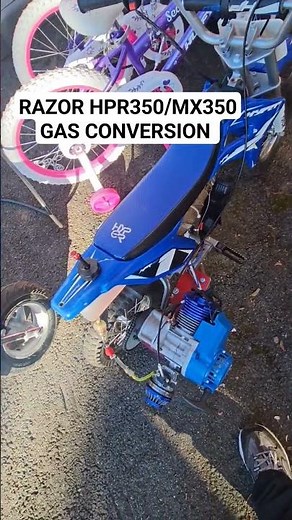 RAZOR MX350 HPR350 GAS CONVERSION T8F #56cc big bore kit