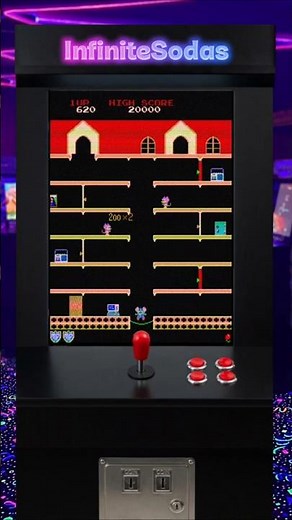 Mappy (Arcade Game) (1983) #retrogaming #nostalgia #arcade