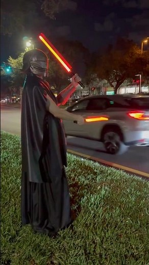Qimir The Stranger Directing Traiffic with the Lightsabers #3Dprinting #cosplay #starwars #comiccon