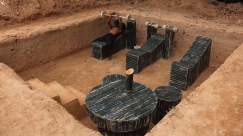 Building the Ultimate Gym Club from Scratch | Full Construction Tour