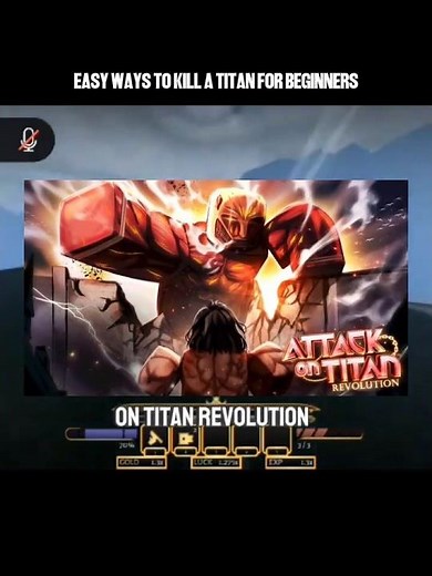 3 Easy Titan Killing Tips for Beginners! ⚔️ #attackontitanrevolution #Roblox