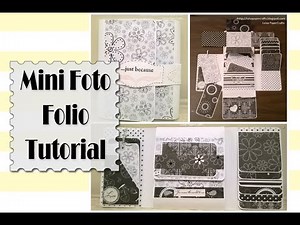 Tutorial Foto Folio Scrapbooking | Luisa PaperCrafts