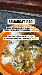 Alhamdulillah sarapan pagi menu sederhana #alhamdulillah #sarapan #menu #sederhana