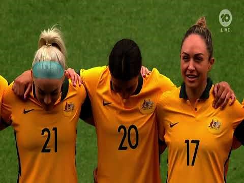 The Wiggles Singing The National Anthem At The Matildas Soccer Game -- November. 2021