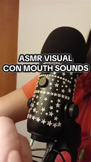 Engaging ASMR Visuals with Mouth Sounds for Relaxation