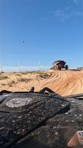 POV Muita areia no Parque Eólico entre Piauí e Ceará de CanAm Maverick R #utv #offroad #canam