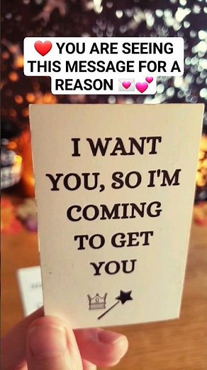 ❤ YOU ARE SEEING THIS MESSAGE FOR A REASON 💌💕 #shorts #tarot #lovetarot #lovemessages #twinflames