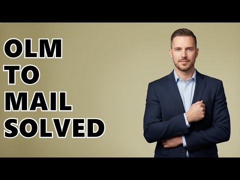 How To Import Outlook OLM To Apple Mail?