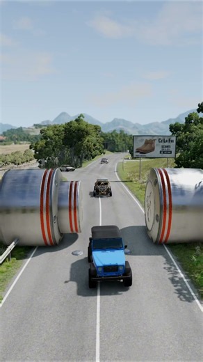The Ultimate Piston Crusher Gauntlet: BeamNG.drive Extreme Physics & Soft-Body Destruction Challenge
