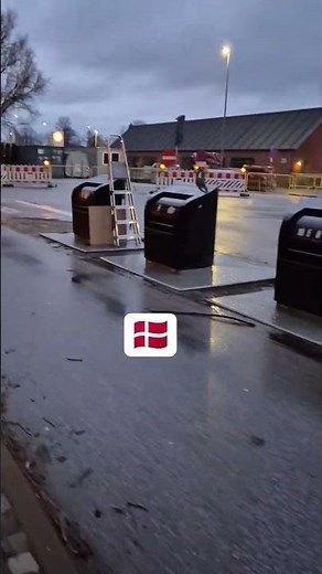 Denmark 🇩🇰 Cold Spring Walk in Aalborg | Wet Streets & Quiet Nordic Vibes | Travel Shorts