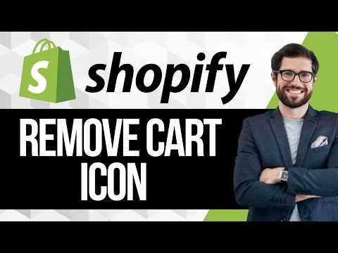 How to Remove Cart Icon from Header in Shopify