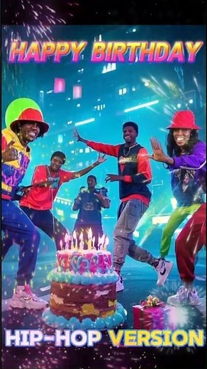 Happy Birthday song Hip-hop version, Happy birthday rap version #hiphopbeats #hiphopmusic #hiphop