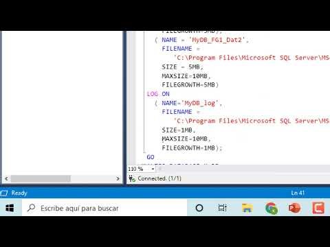 Gestión de almacenamiento con FileGroups