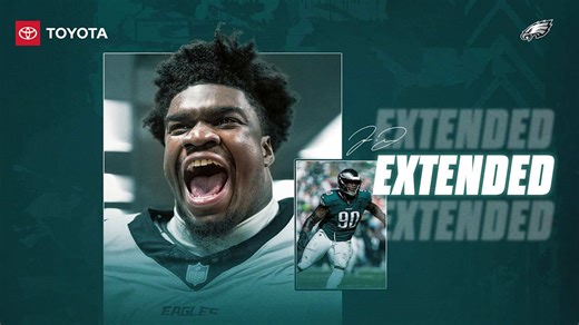 Eagles, Jordan Davis agree to three-year contract extension