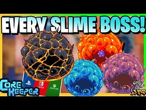 CORE KEEPER 1.0 SLIME HUNTER! All Slime Boss Fights? Let's Go!