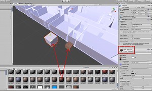 Why does material textures get applied on native Unity game objects, but not my imported Blender FBX