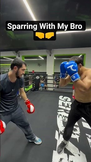 Sparring With My Bro 🤜🤛🔥 | Smooth Skills & Fun Rounds #boxing #boxingtraining