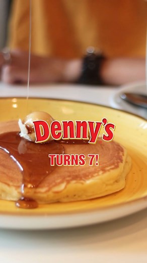 6.1K views · 33 reactions |  Don’t miss the 7️th birthday bash of Denny’s! 丹 Enjoy a FREE Pancake with your order for a min. bill of ₱1,000. This offer is not in conjunction with other discounts or promos. #dennysph #thebistrogroup | Denny's Philippines | Facebook