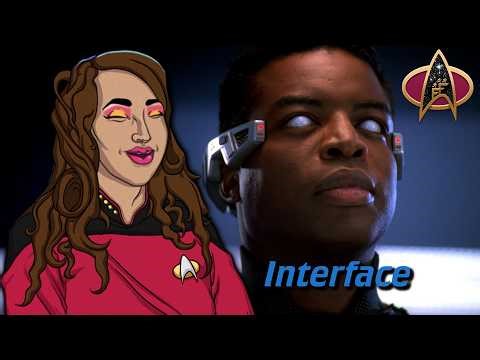 Geordi uses the Lawnmower Man suit to find his mom - TNG: Interface - Season 7, Episode 3
