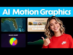 How to create Motion Graphics with AI | EASY Tutorial