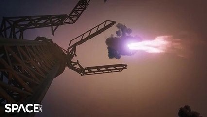 Animation Of SpaceX 'Chopsticks' To Catch Starship's Super Heavy Booster