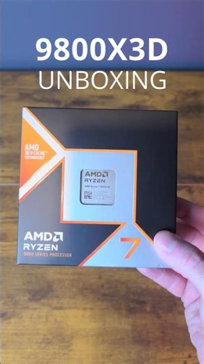 AMD 9800X3D Unboxing - AMD’s Gaming FPS King! #ryzen9800x3d