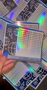Everything is Connected | 90s Retro Computer Error Sticker | Y2K Holographic Vinyl Sticker - Etsy Australia