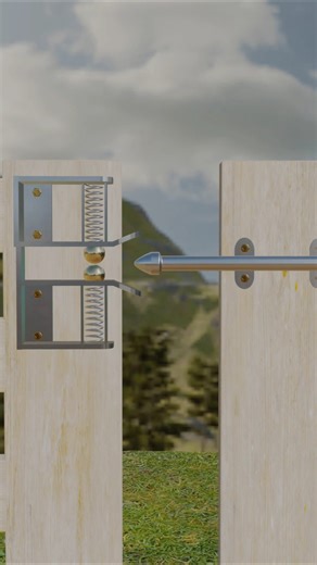 Automatic Sliding Door Latch 🔐 Magic Clamp