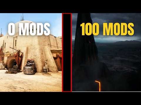 Exploring the Craziest Custom Maps in Battlefront 2!