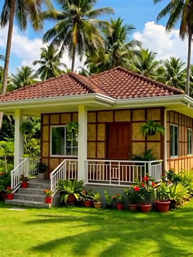 Rumah Kampung Modern