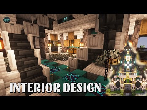 Cozy & Elegant Interior – Pale Oak House Minecraft Build