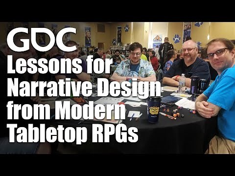 Lessons for Narrative Design from Modern Tabletop RPGs