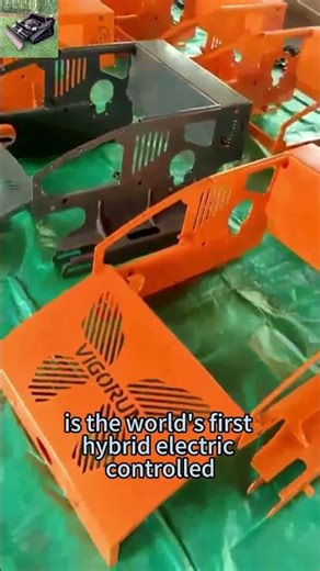 Remote control crawler lawn cutter machine China manufacturer factory distributor#lawnmower